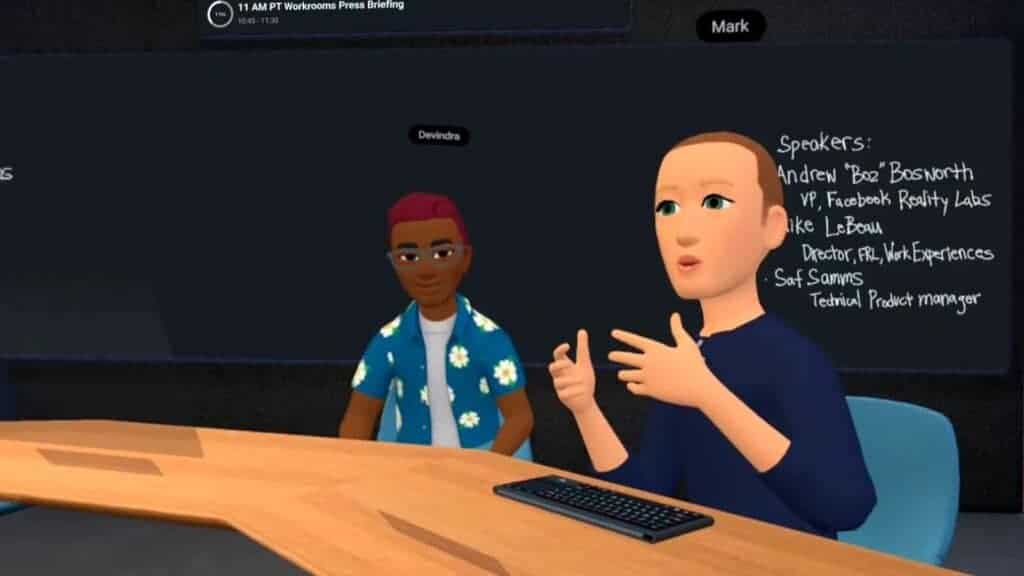 mark zuckerberg in the metaverse