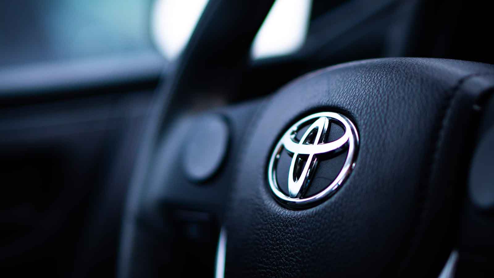 Toyota steering wheel