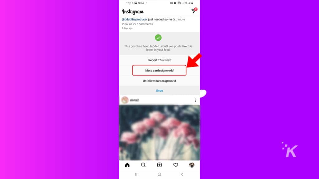 How to mute posts on Instagram