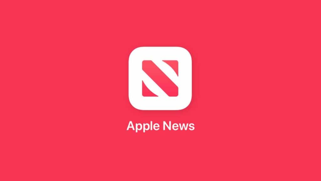 Apple news logo from apple