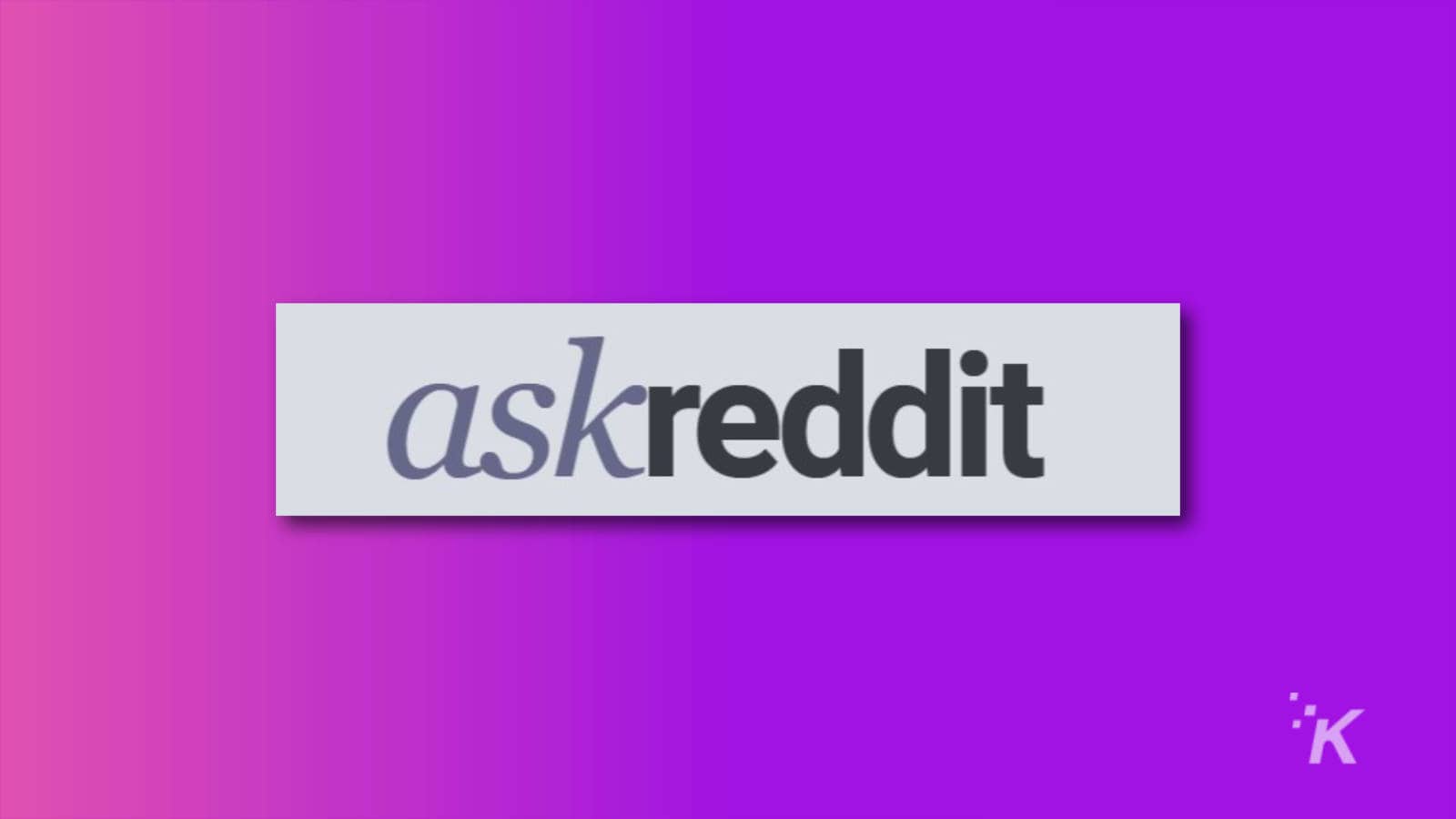 Ask reddit logo