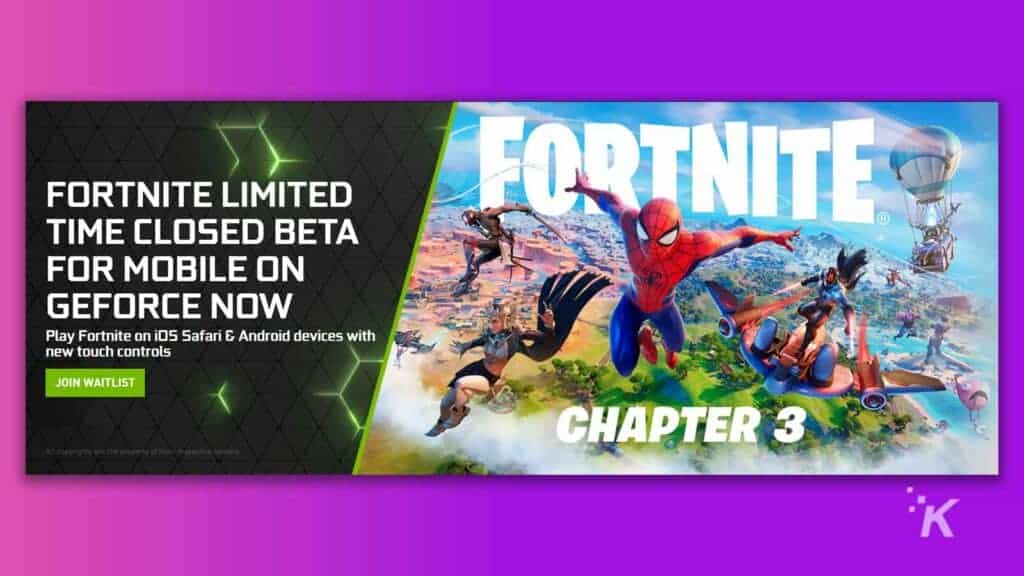 Fortnite is back on iPhones and iPads thanks to Nvidia