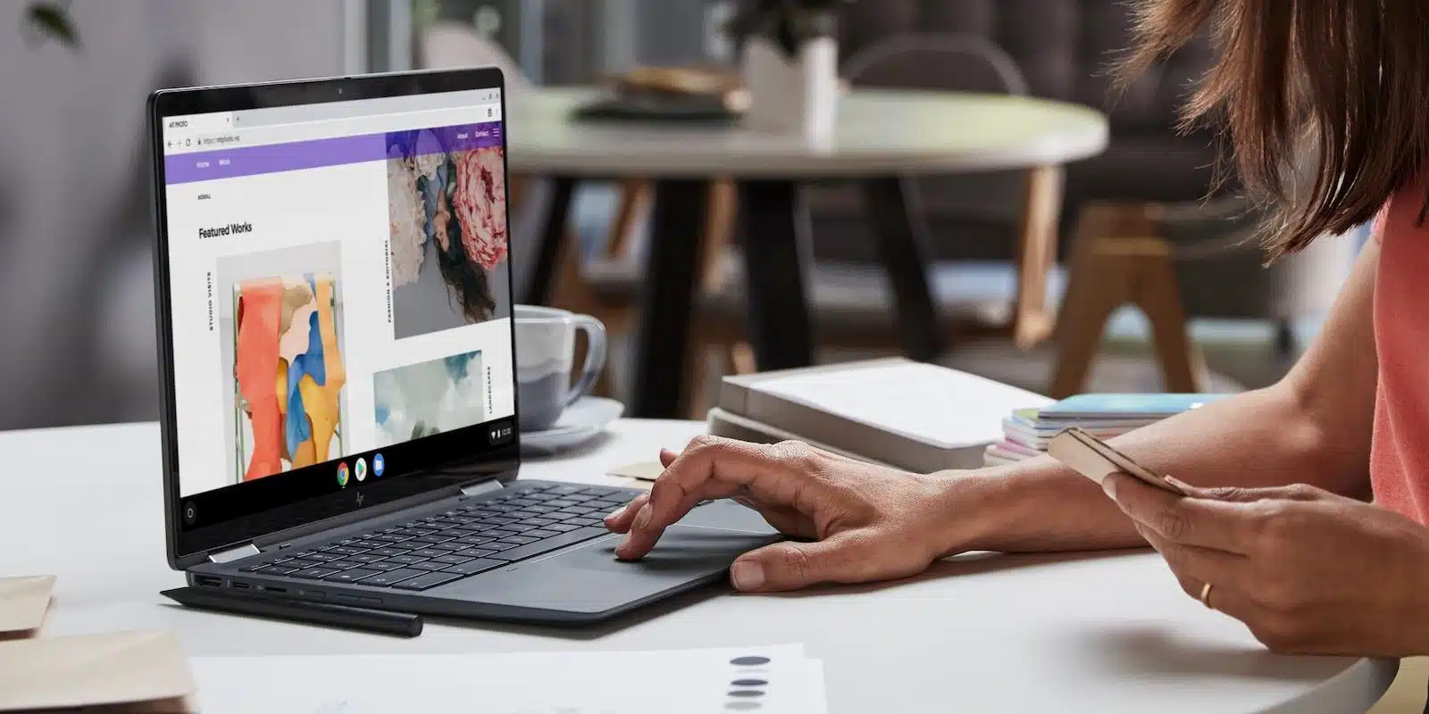 HP's new Chromebook features haptic feedback on the trackpad