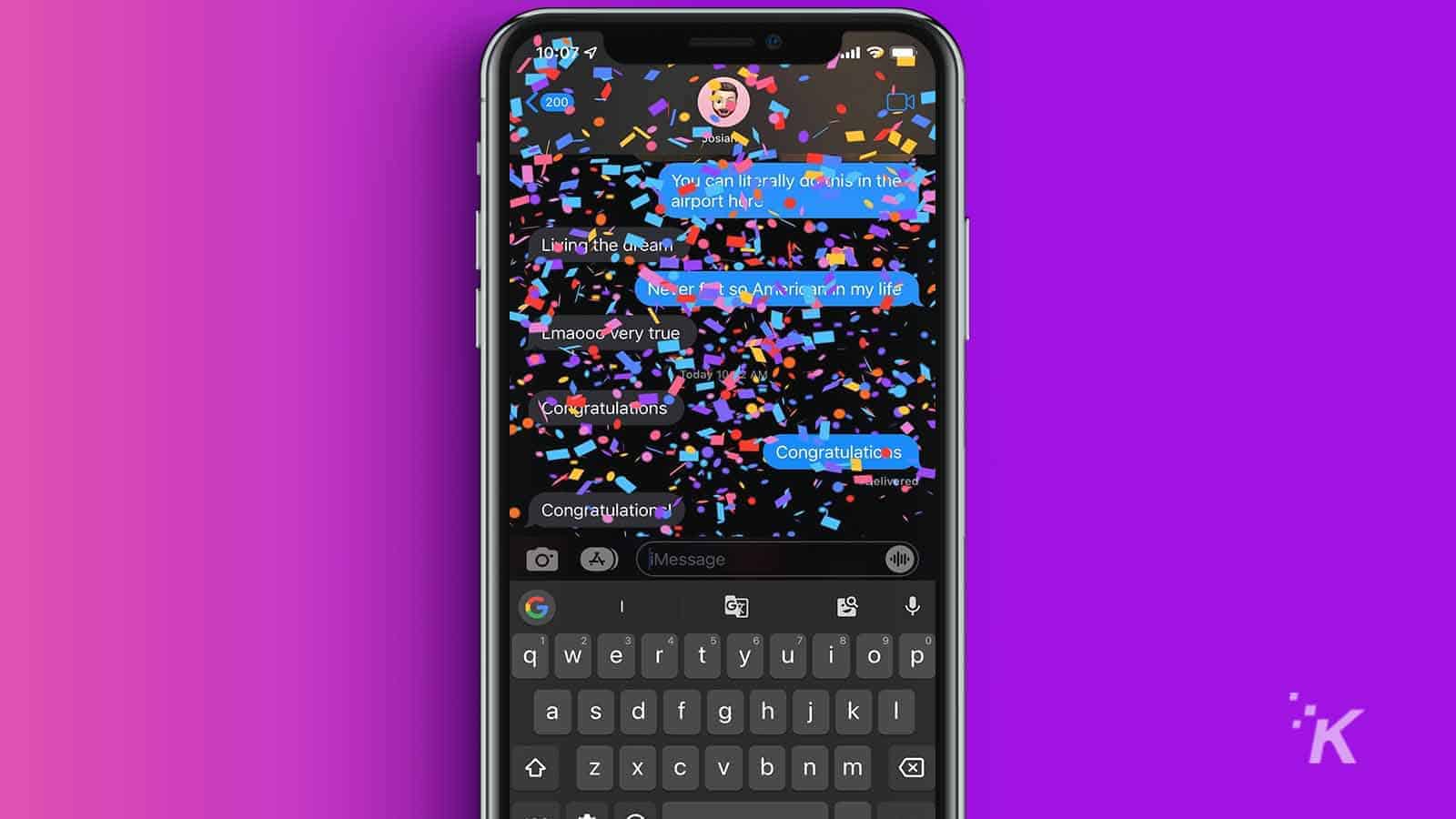 How to Send Confetti in iMessage (With Photos) - History-Computer