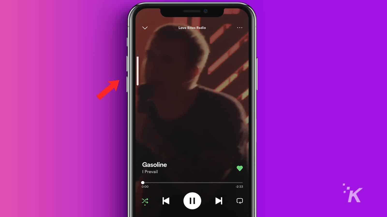 iphone volume controls