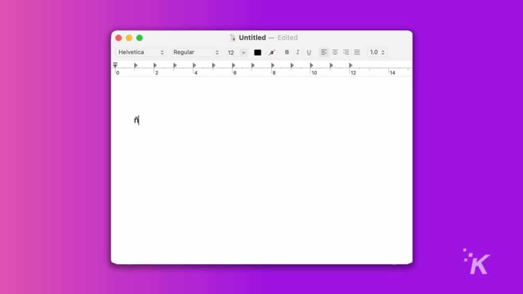 letter accents on mac