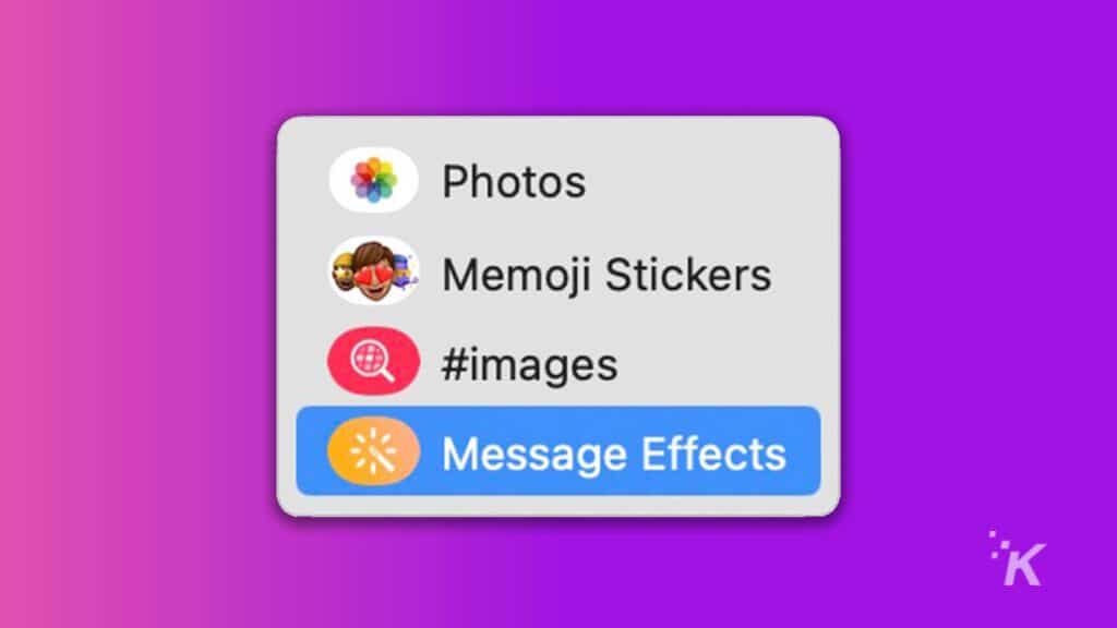 How to send iMessages with special message effects