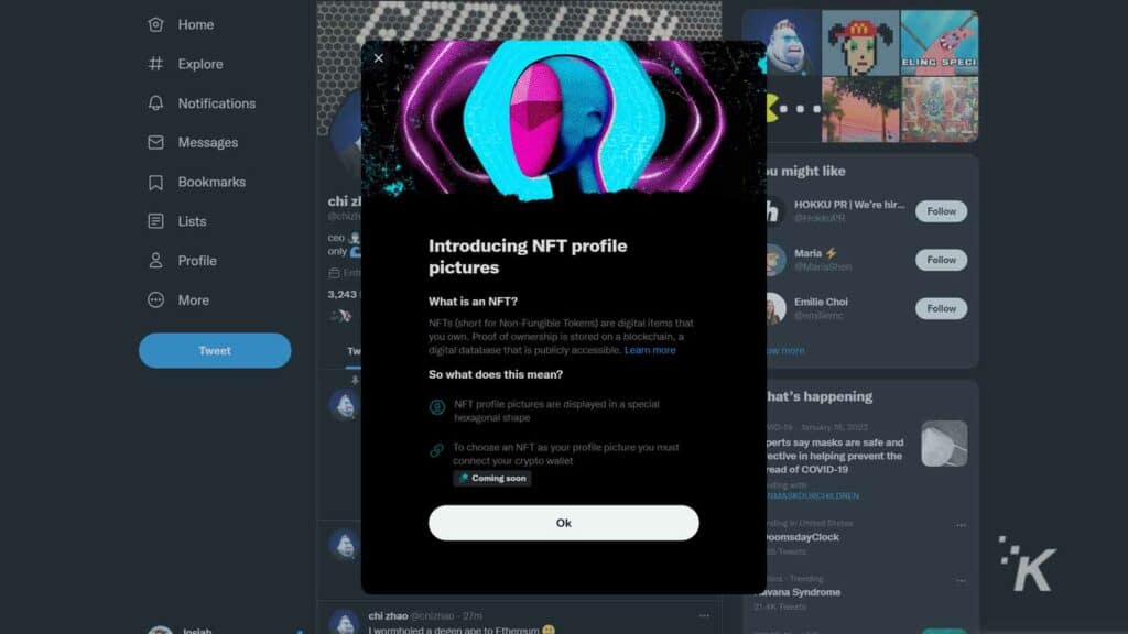 How to use a verified NFT profile picture on Twitter - Zipmex