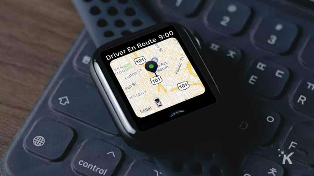 uber on apple watch