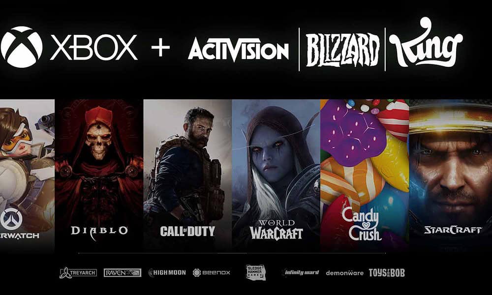 xbox activision blizzard merge