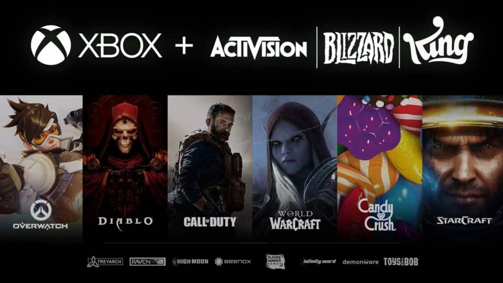 Xbox activision blizzard merge