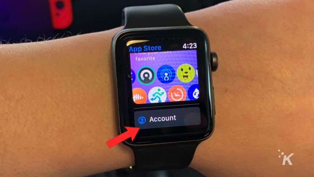 app store on apple watch