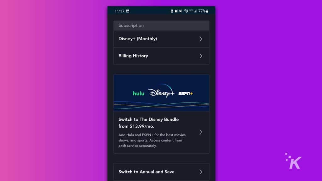 how to sign up for the disney plus bundle through the app