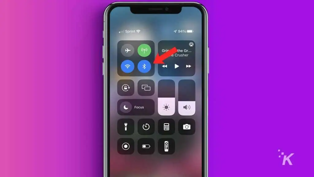 iphone bluetooth setting