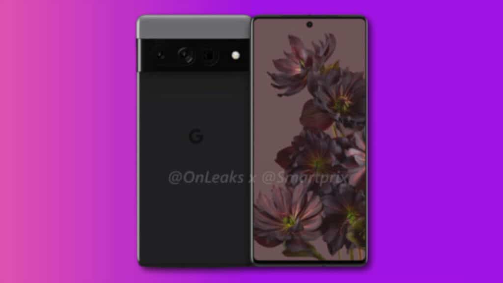 render of the google pixel 7 smartphone