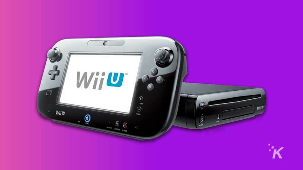 wii u console from nintendo