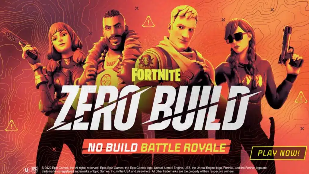 fortnite zero build mode