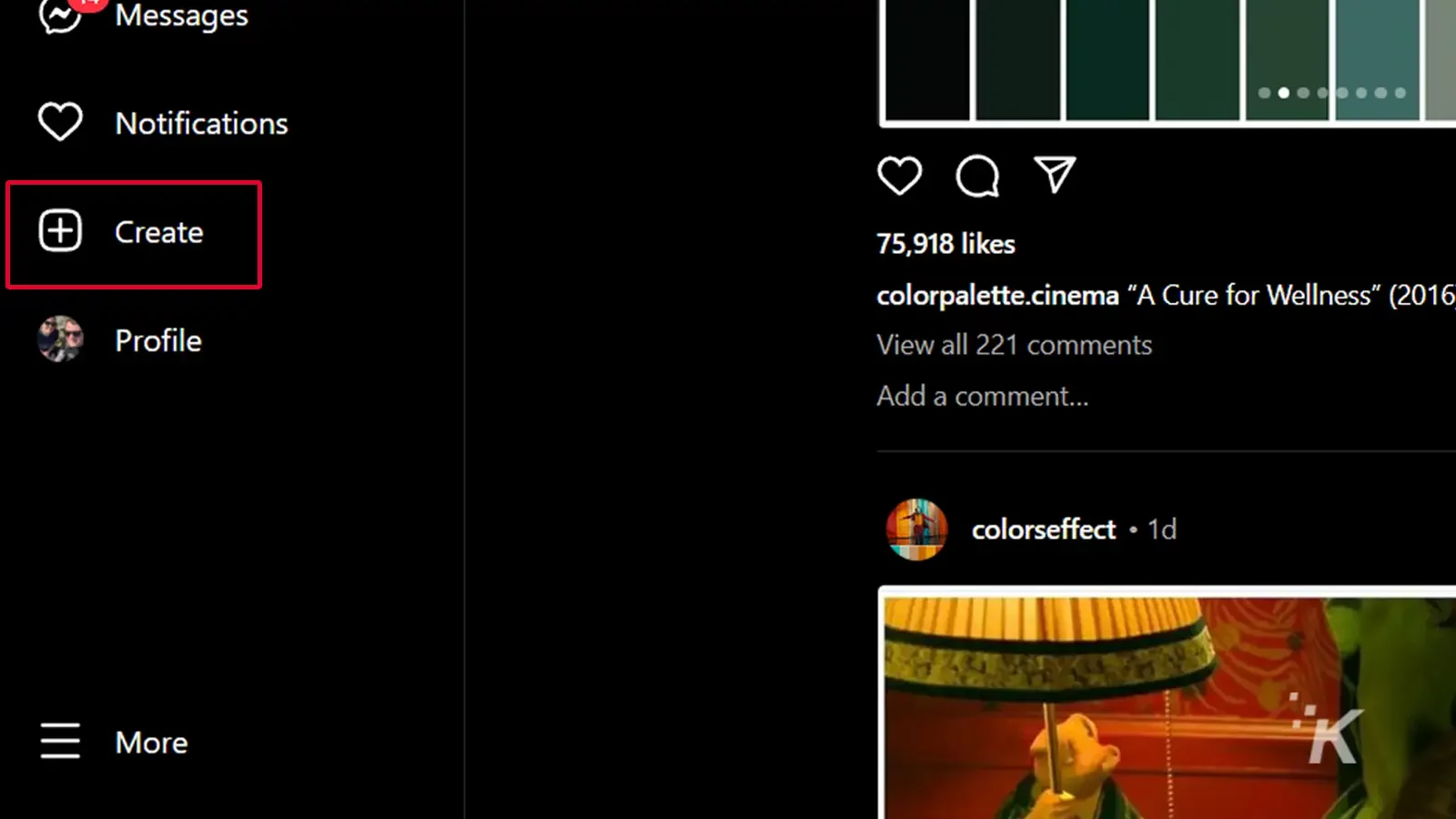 desktop site for insta