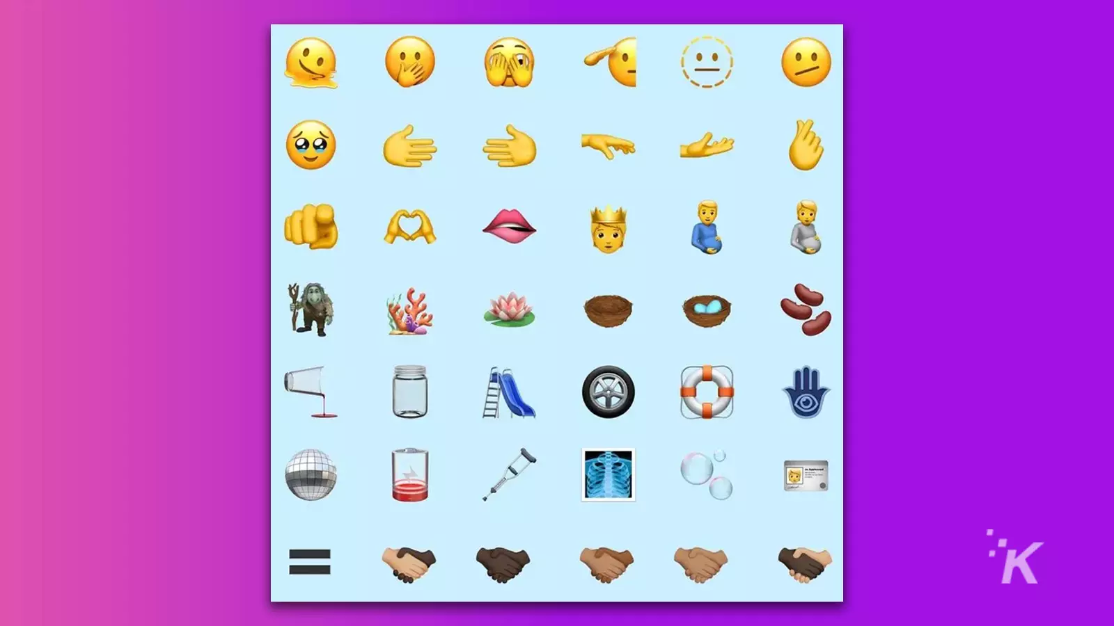 Here is your first look at the new emojis in iOS 15.4 - PC Guide