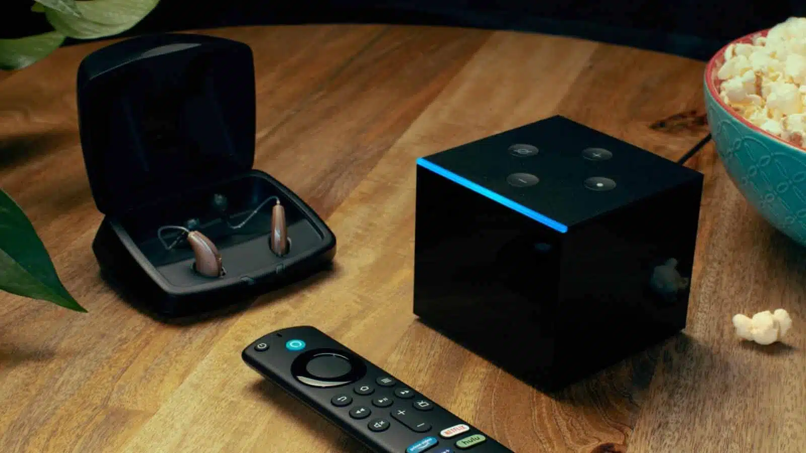 amazon fire cube on table