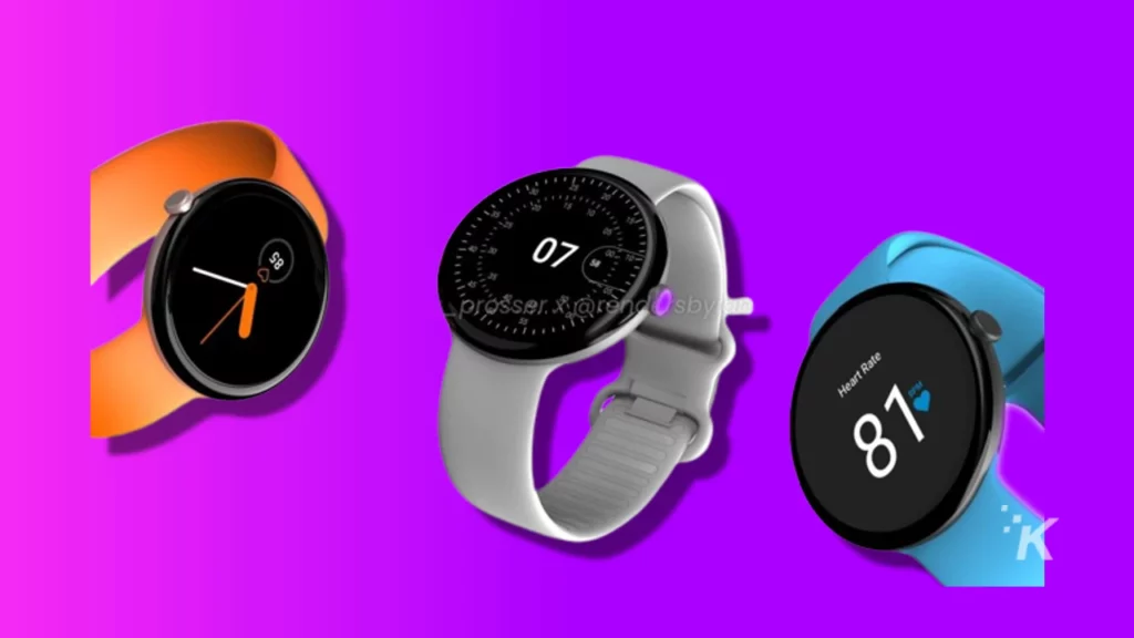 image of the google pixel watch per leak