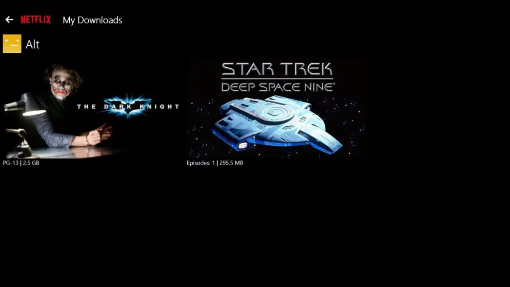Netflix pc app my downloads