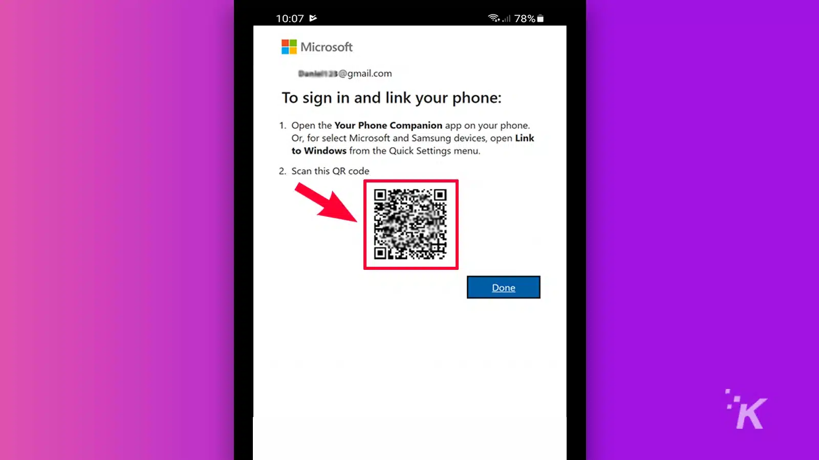 microsoft phone link 7