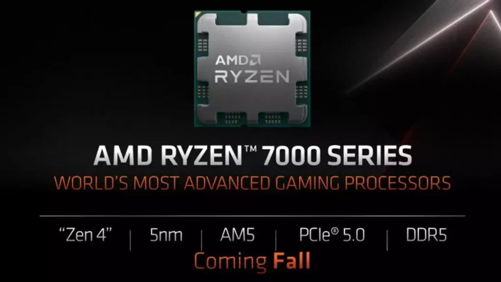 amd ryzen 7000 series specs