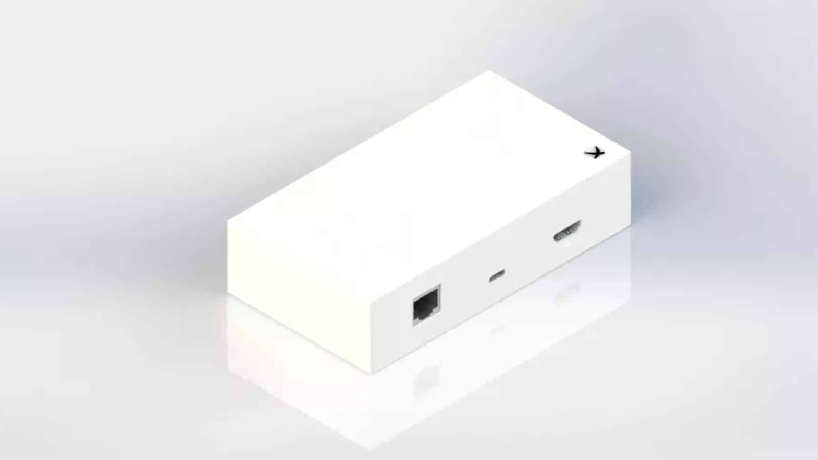 unconfirmed render of possible xbox streaming box