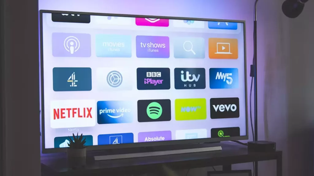 streaming services on tv