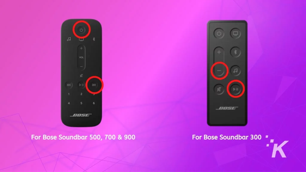 Bose Soundbar Remote