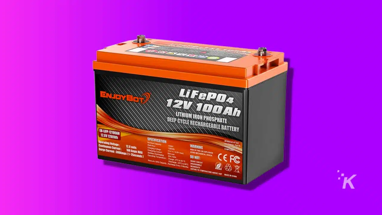 ENJOYBOT Used Second Hand Battery 12V 100AH LiFePO4 Lithium Battery –  Enjoybot Official Store