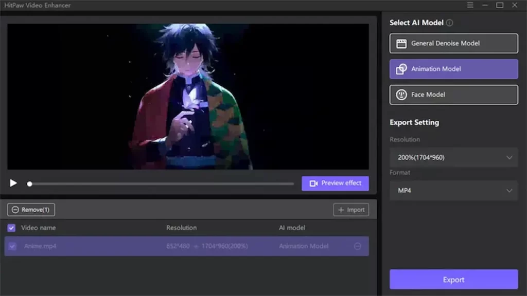 HitPaw Video Enhancer