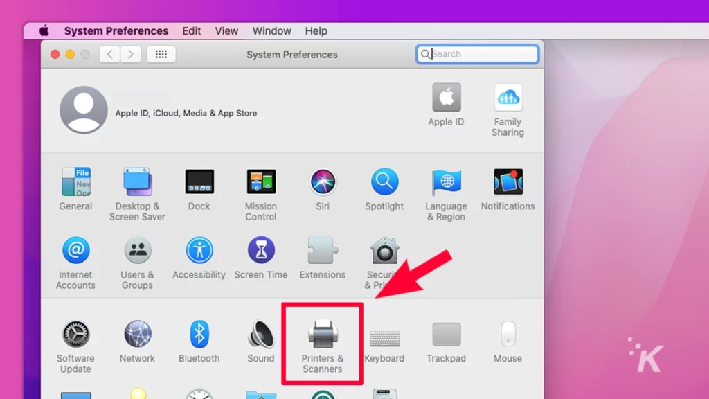 how to print from a mac usb