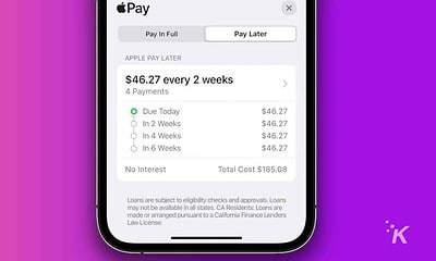 apple pay later on iphone