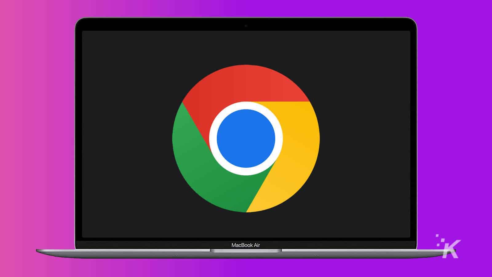 google chrome on macbook air