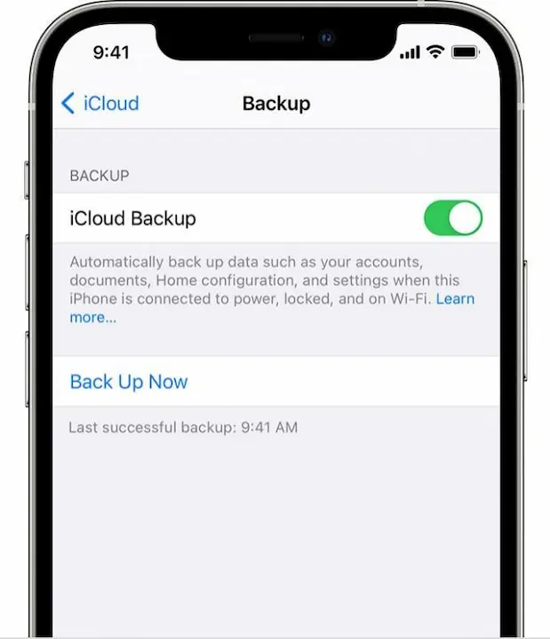 iCloud Backup
