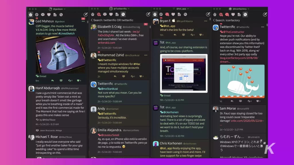 twitterrific tweetdeck alt