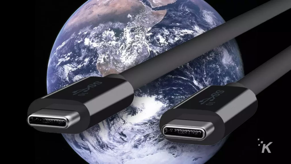 usb-c and globe