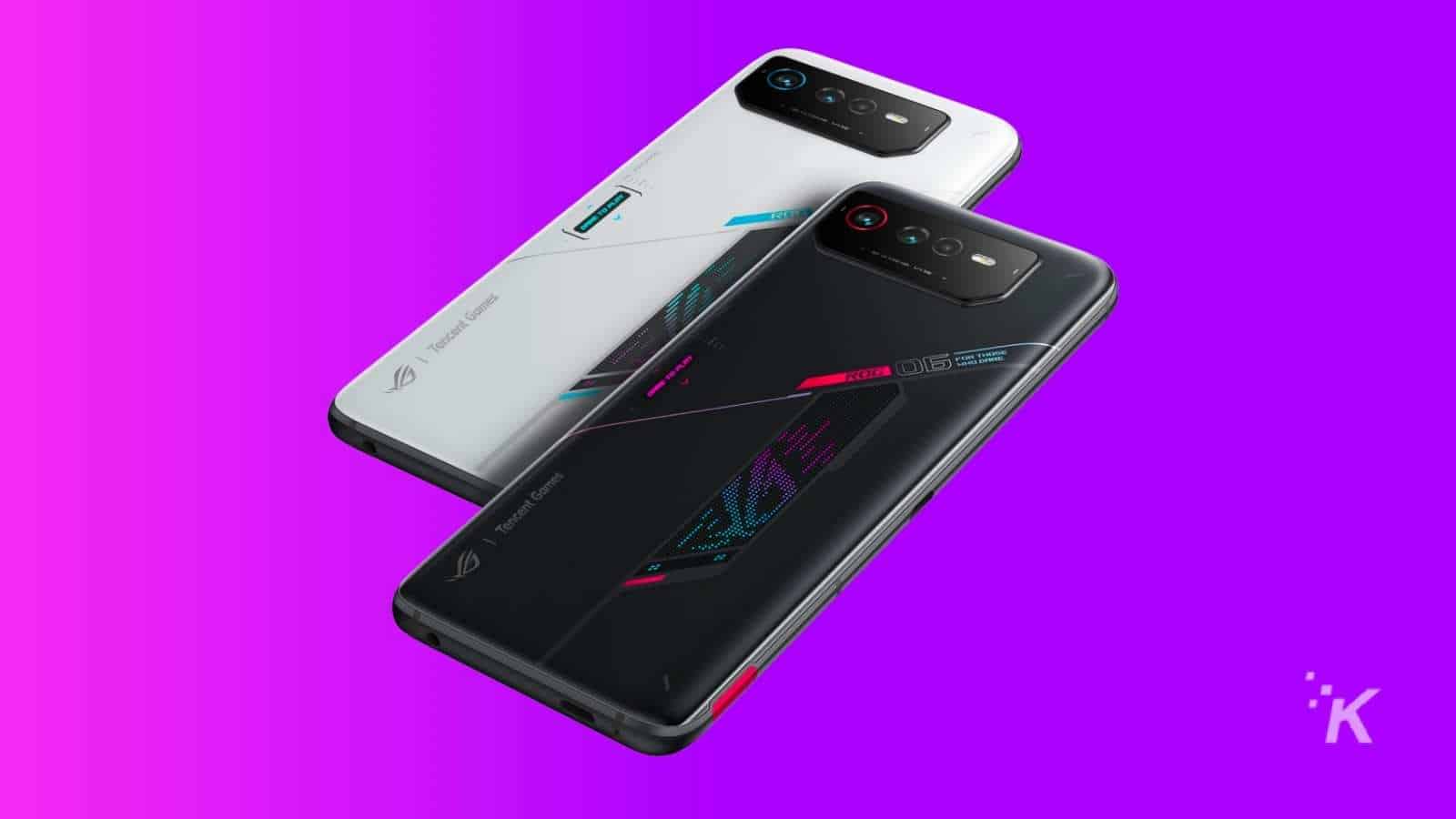 asus rog 6 smartphone