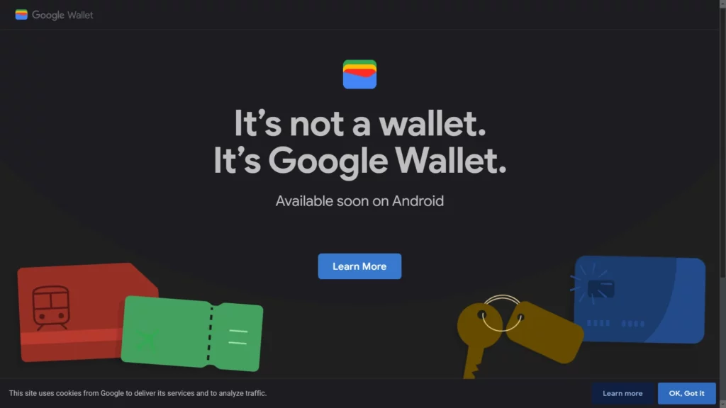 new google wallet hero banner