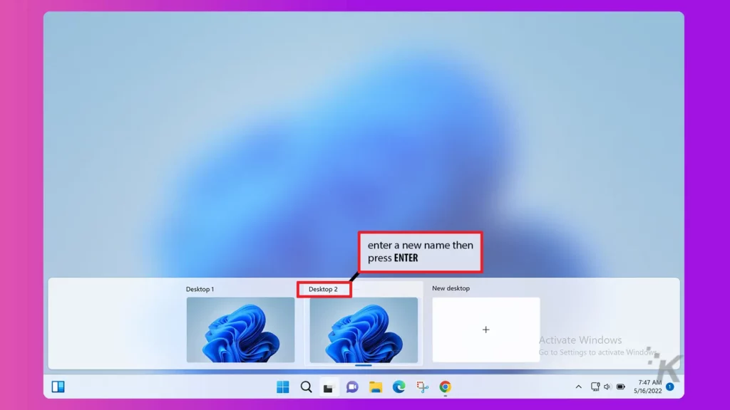 windows task view rename-enter