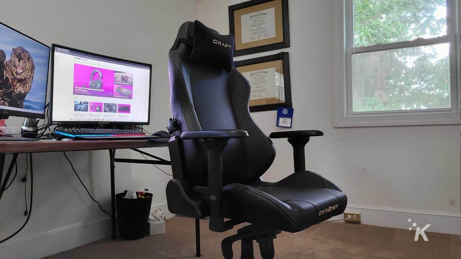 Review DXRacer Craft Series gaming chair