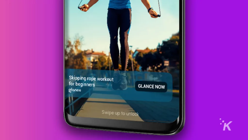 Lockscreen ads on android phone