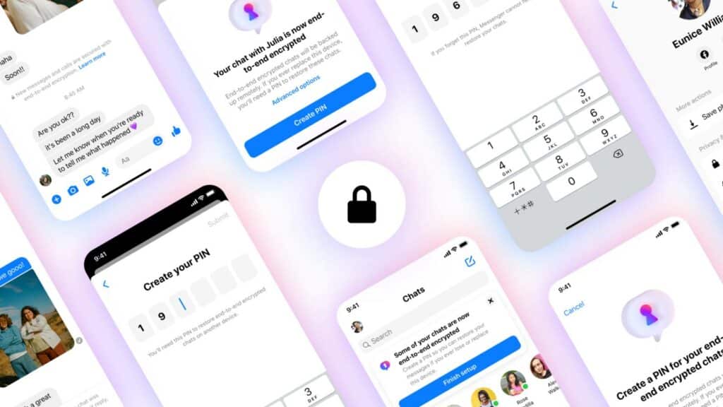 e2e encryption messenger august 2022