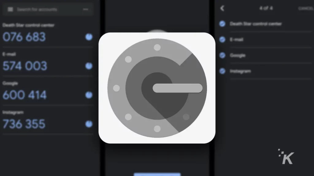 google authenticator app