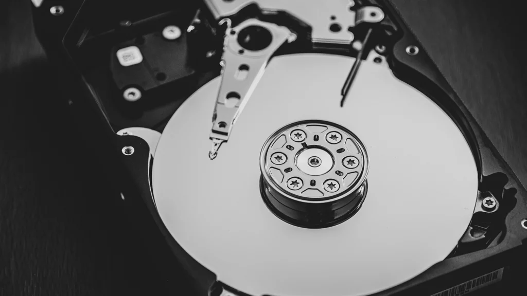 hard drive media files