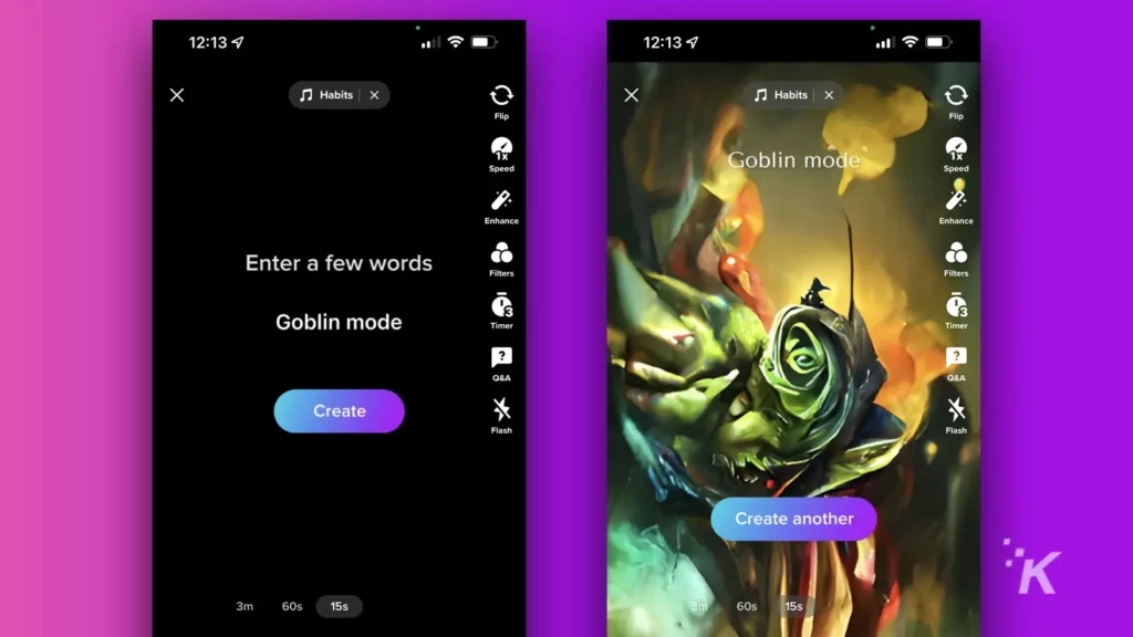 tiktok ai generated images with goblins