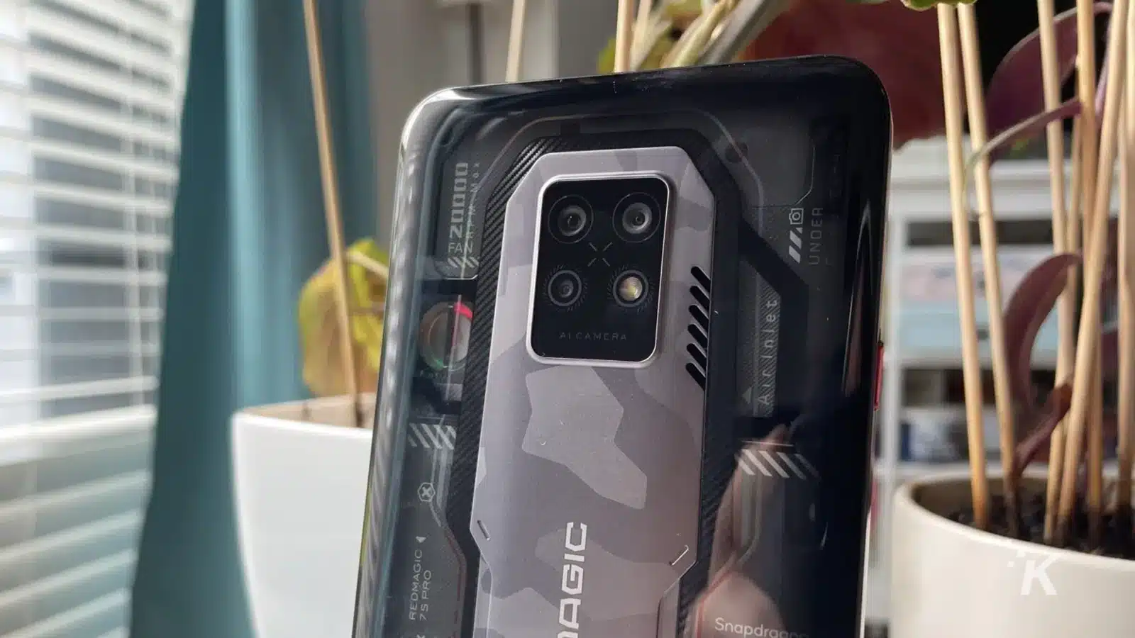 nubia red magic 7s close up