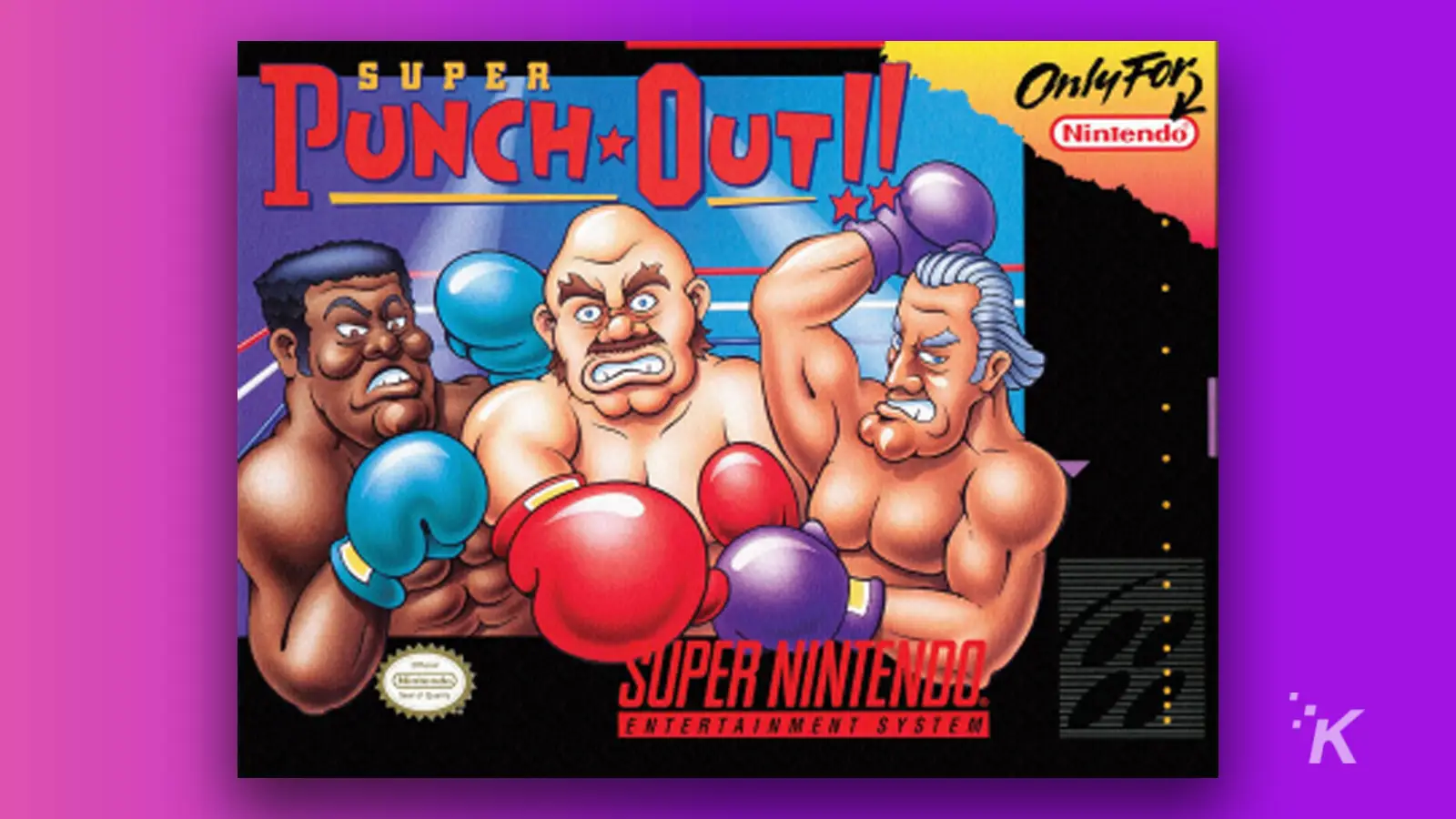 super punch out snes box